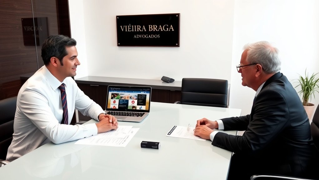 contatar os advogados Vieira Braga