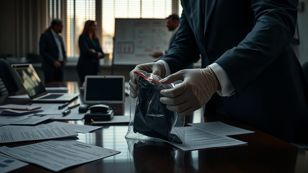 urgência na coleta de evidências críticas