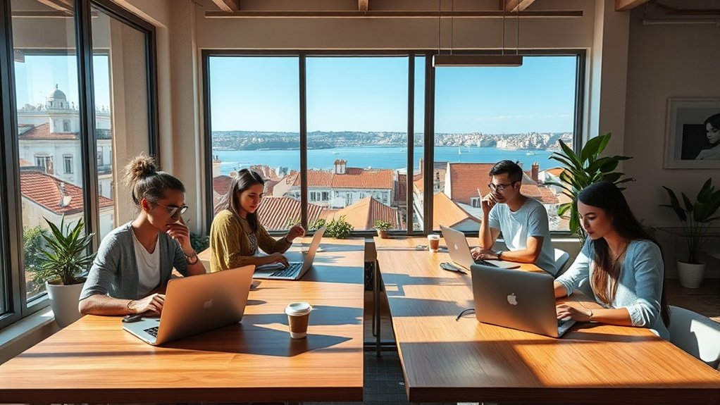 vida de nômade digital em Portugal