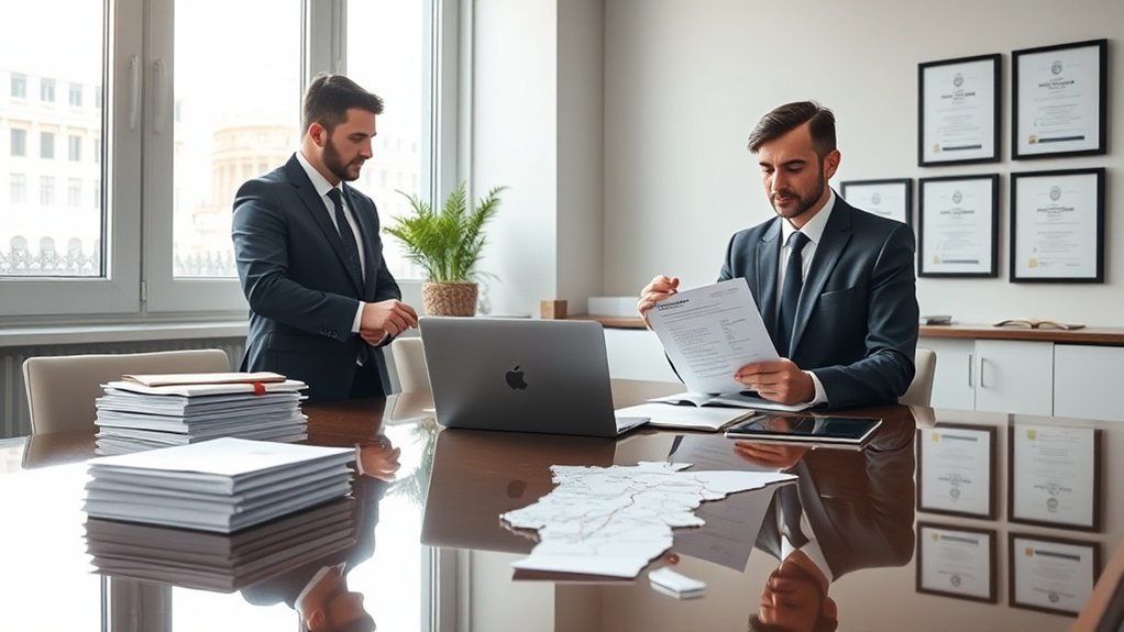 documento de apoio para visto