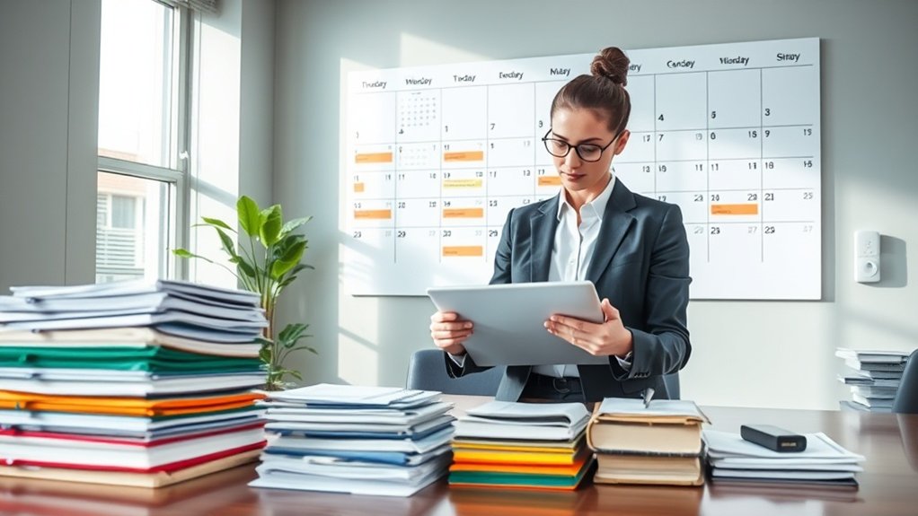 preparação de documentação para submissões