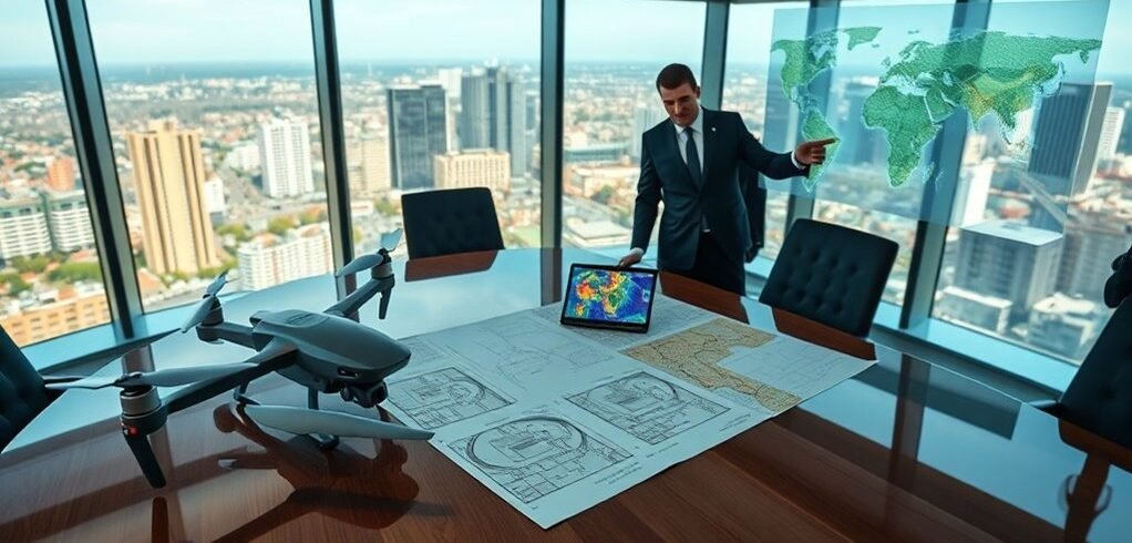 Especialização em drones e geotags Especialização em drones e geotags
