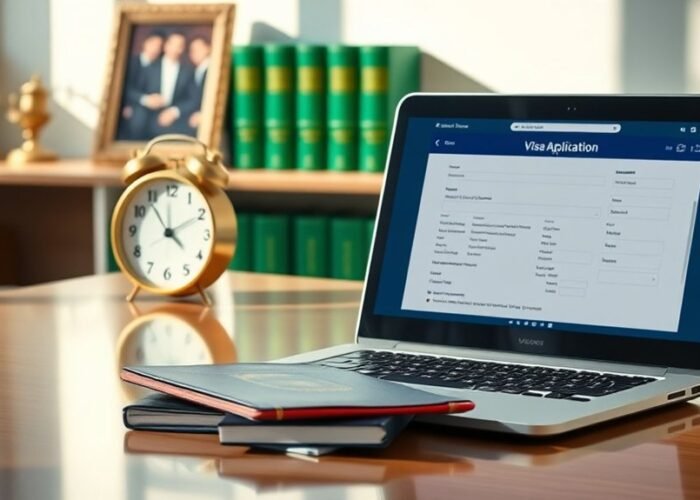 e-visa e cronograma de registro