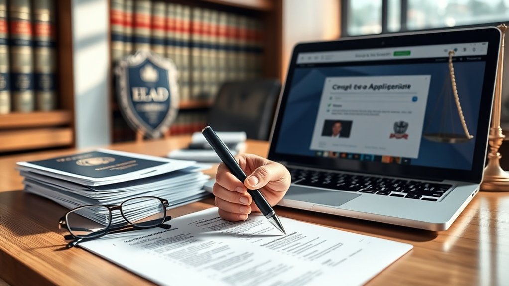 etapas do processo de candidatura