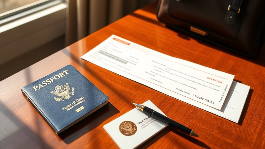 documentos essenciais para entrada