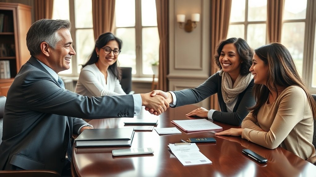 apoio jurídico experiente em imigração