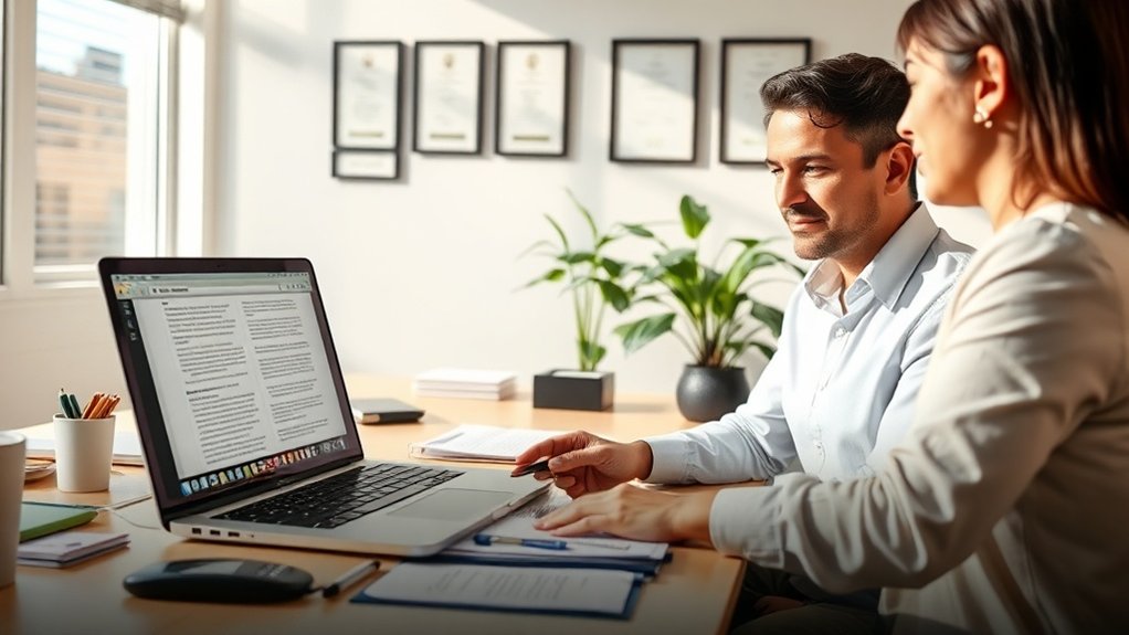 orientação especializada para renovações