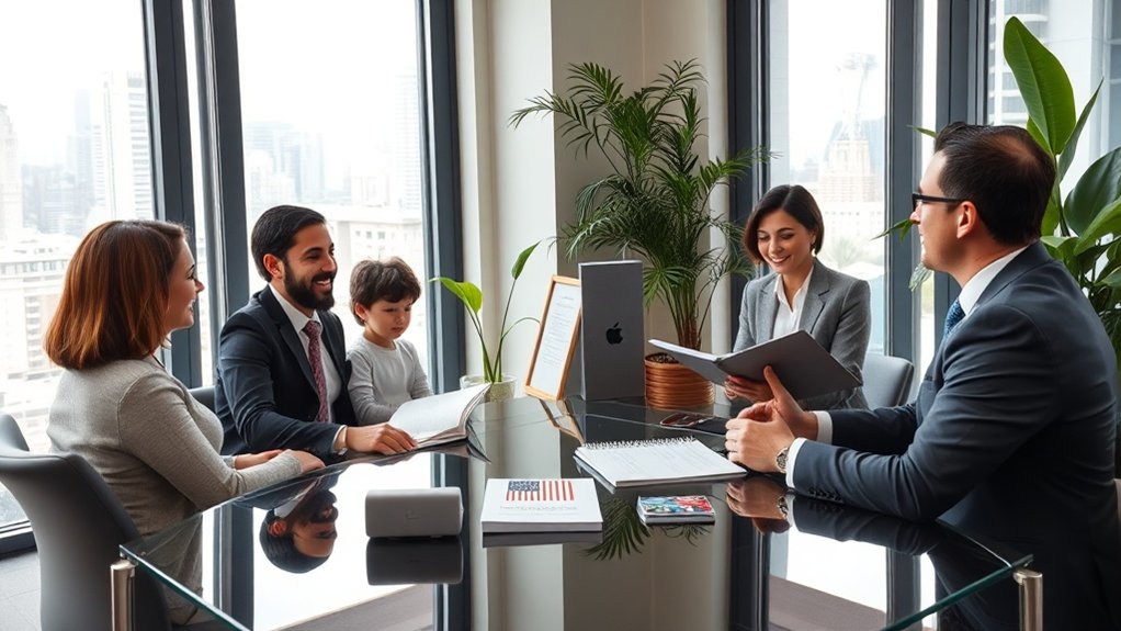 Soluções de imigração baseadas em família