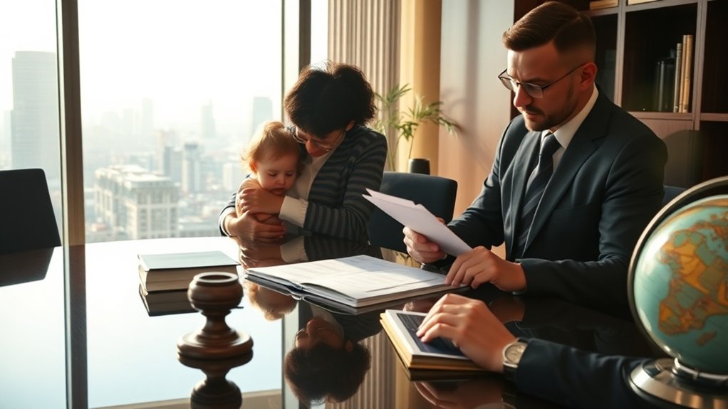 custódia familiar relocação internacional