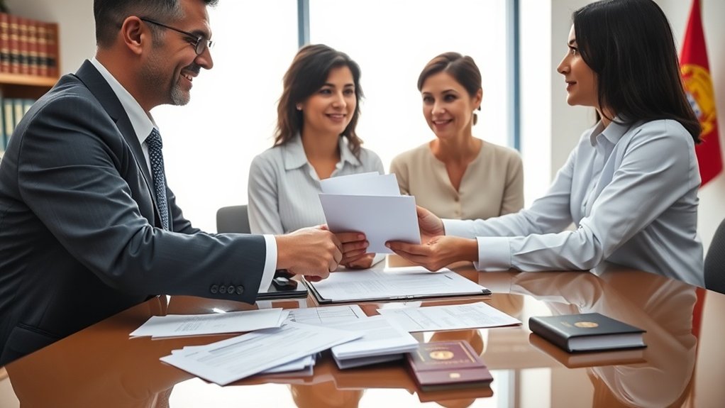 requisitos de documentação para a reunificação familiar