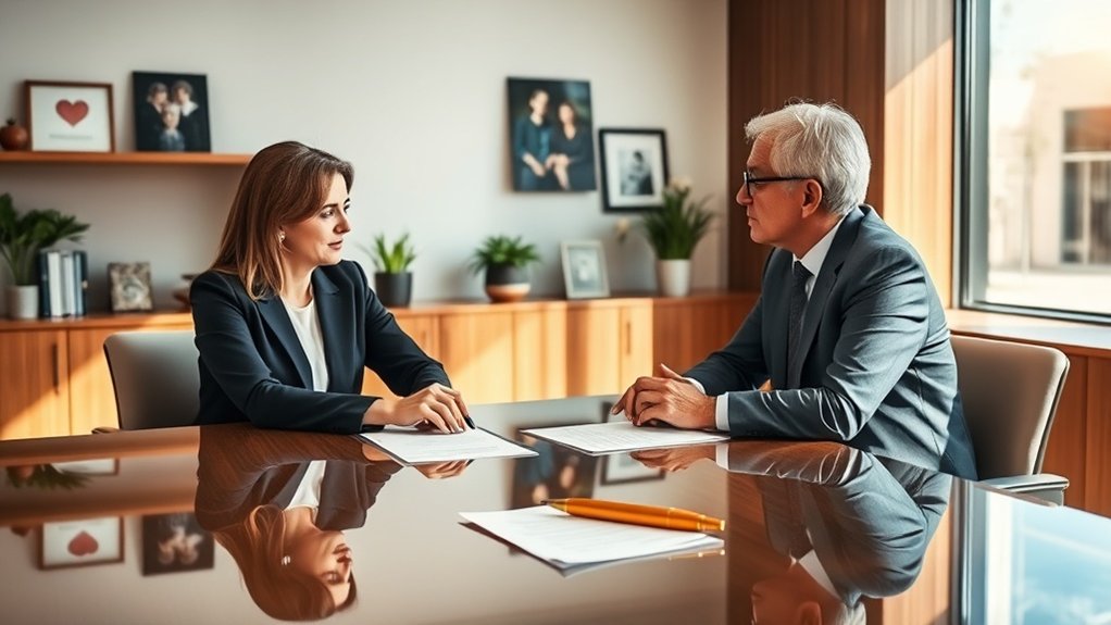 apoio jurídico para transições familiares