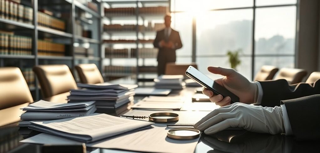 preservação de evidências de esquemas financeiros