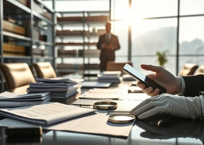 preservação de evidências de esquemas financeiros