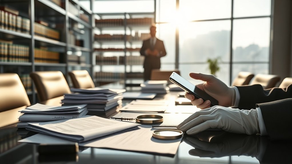 preservação de evidências de esquemas financeiros