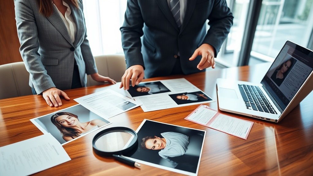 reunindo provas para a justiça