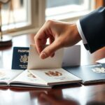 opções de imigração e passaporte