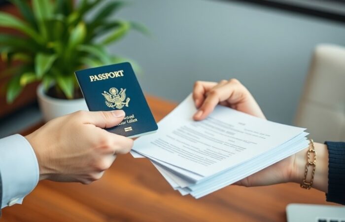 documentos aprovados de residência para imigração