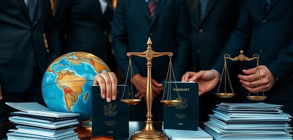 Imigração com assistência de protocolo