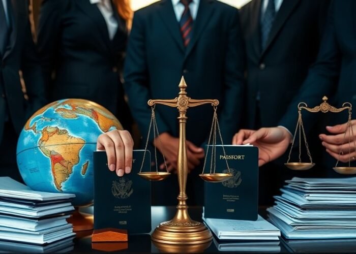 Imigração com assistência de protocolo