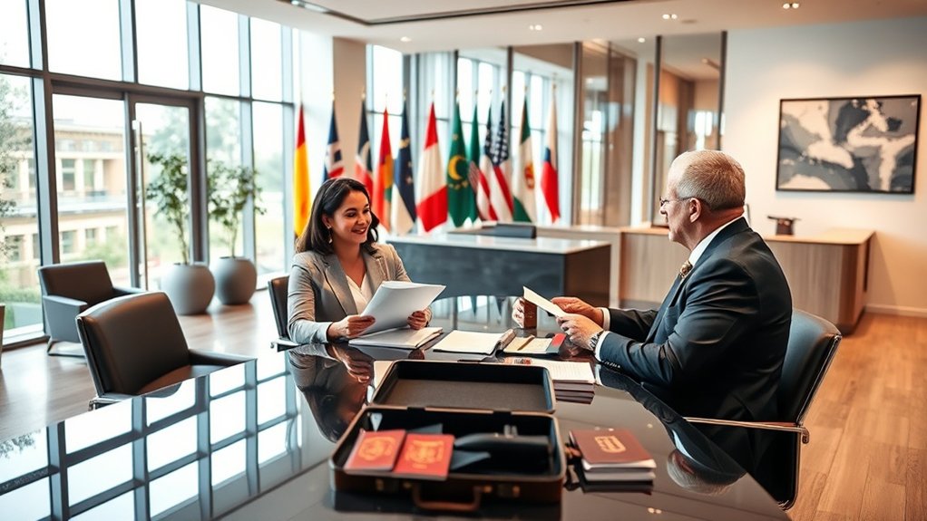 autorizações legais para visitas internacionais