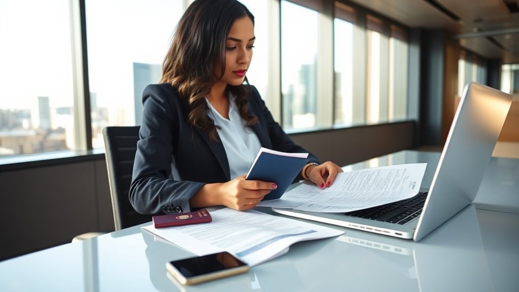 status legal de transição de emprego