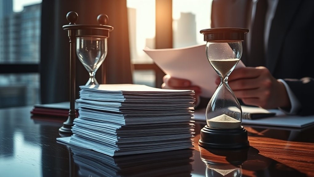 consequências do impacto do prazo legal