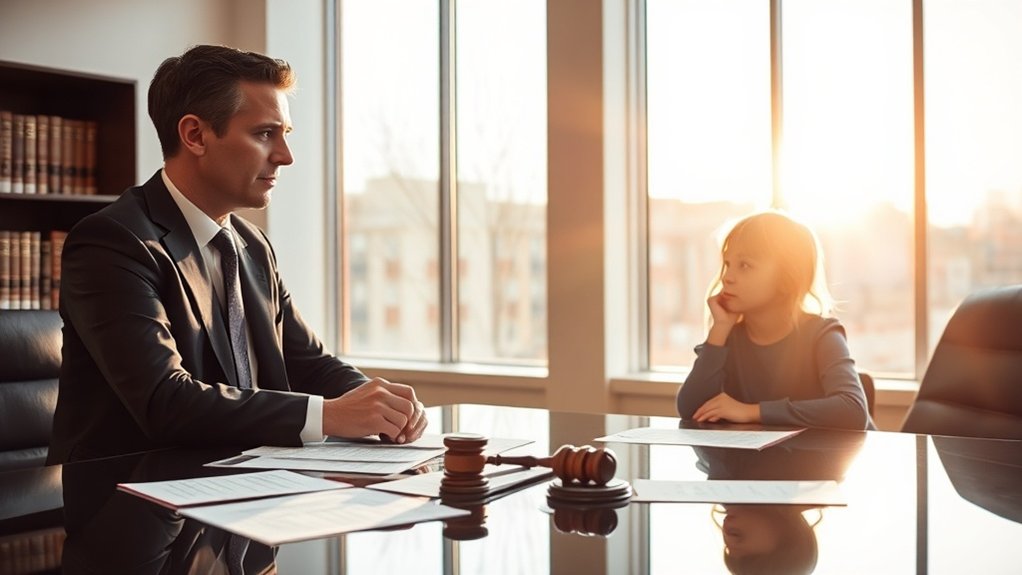 representação legal em questões de família