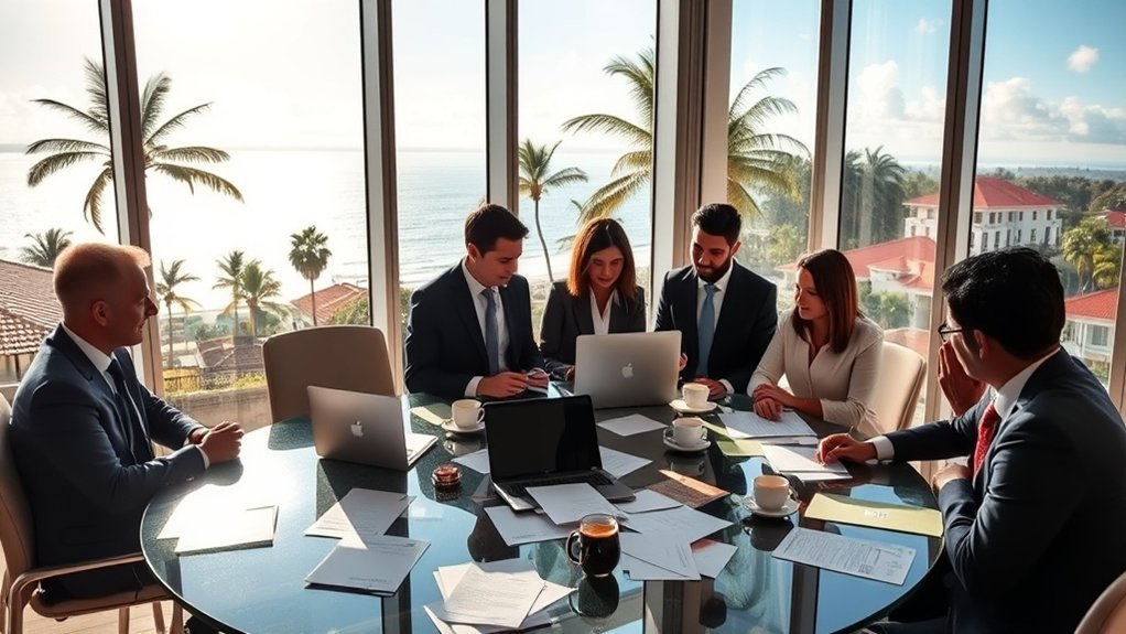 navegação de procedimentos burocráticos locais