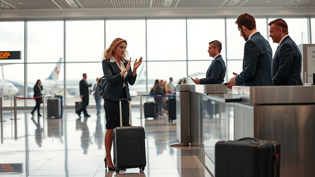 A sobretitulação leva à recusa de embarque