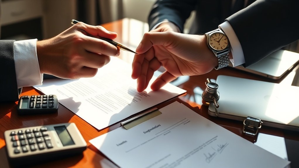 termos e cronograma de pagamento