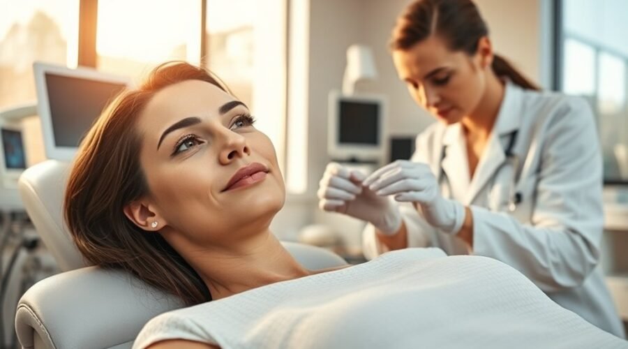 análise de resultados de cirurgia plástica
