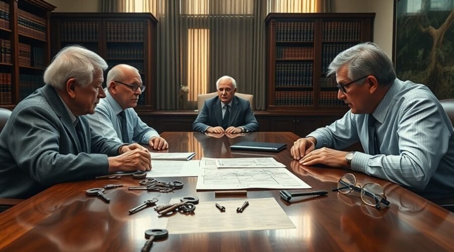 resolução de disputas de herança de propriedades