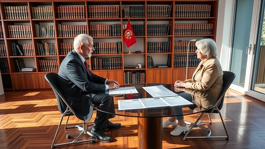 comprovando requisitos de estabilidade financeira