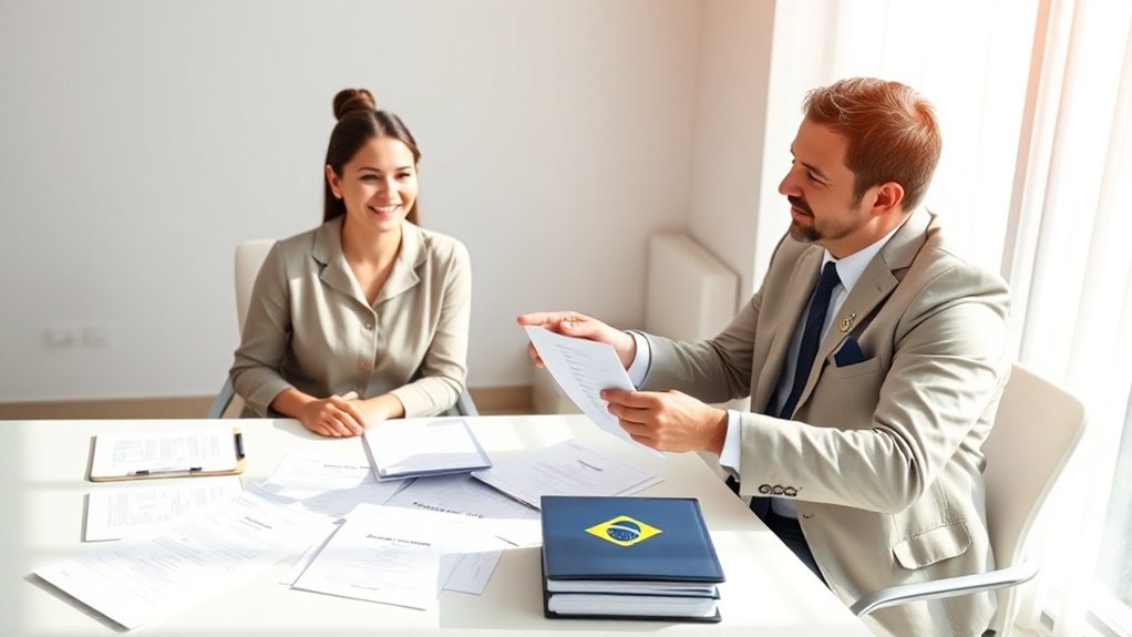 guia de submissão de pedido de residência