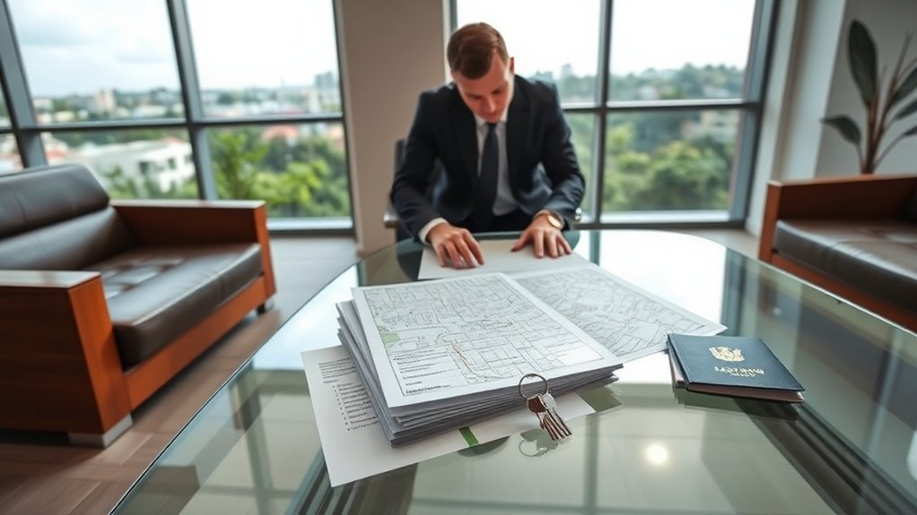 requisitos de documentação de residência delineados