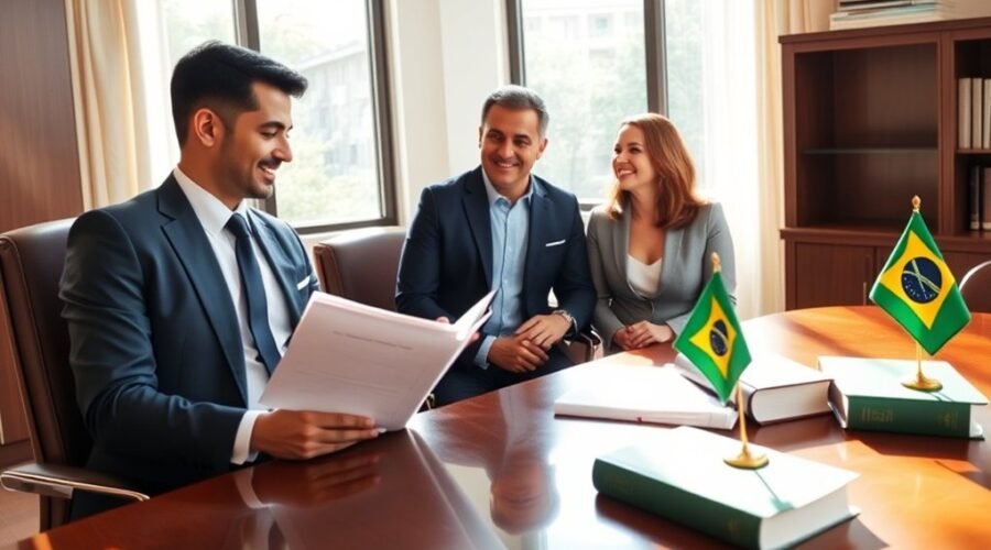 Residência para cônjuge de cidadão brasileiro