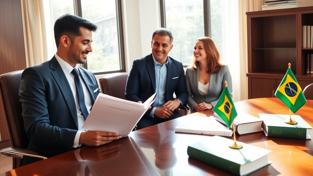 Residência para cônjuge de cidadão brasileiro