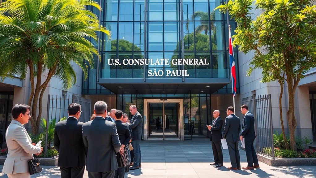 Consulado dos EUA em São Paulo