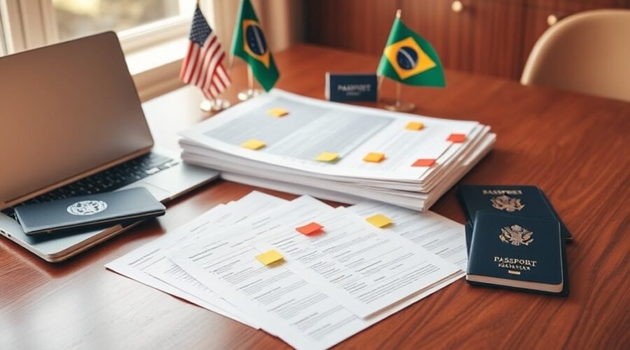 consulados dos EUA no Brasil