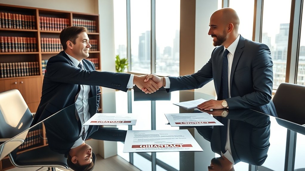 conformidade com o acordo de autorização de trabalho