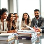 assistência para solicitação de visto americano