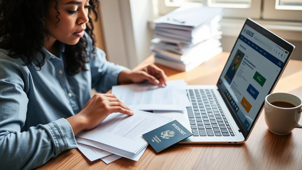 etapas do processo de candidatura delineadas