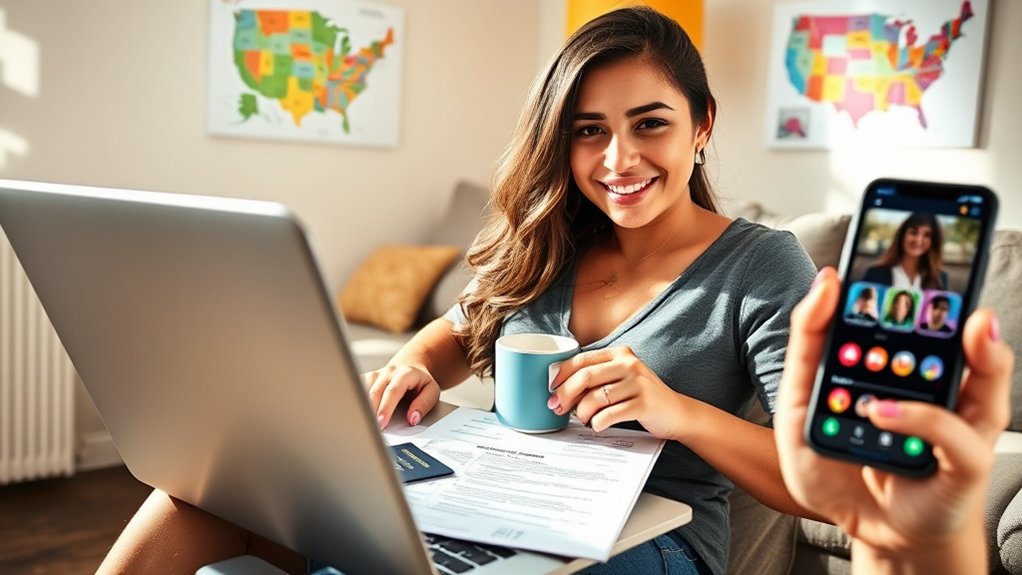 candidatando-se a empregos nos EUA