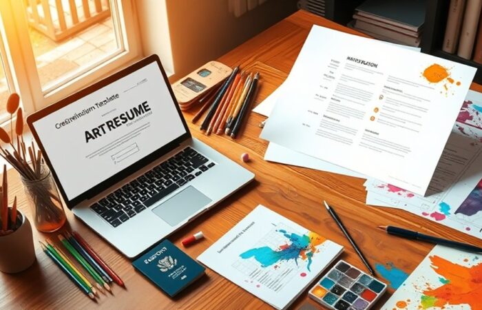 Currículo artístico para imigração