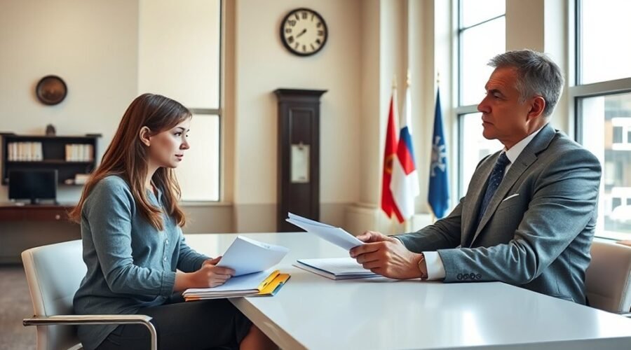evite erros na entrevista consular