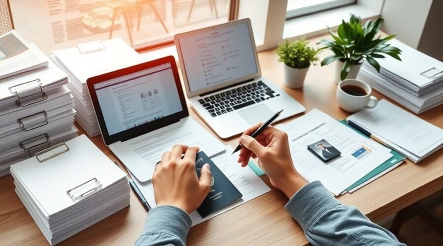 evite solicitações de evidências do USCIS