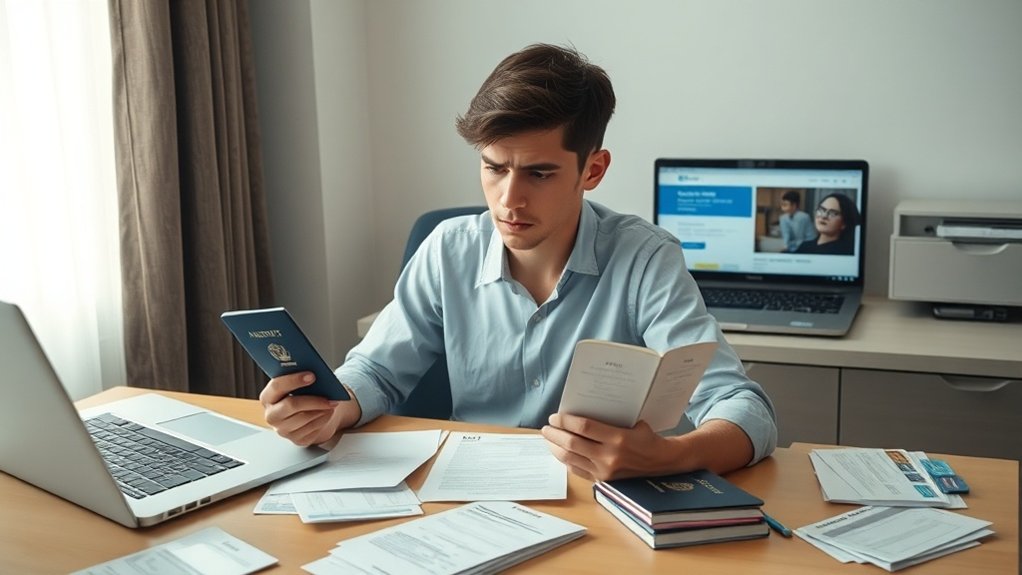 evite riscos de golpes de visto