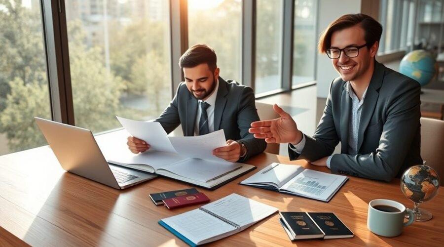 evitando problemas fiscais relacionados à imigração
