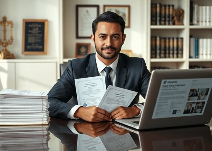 construindo credibilidade profissional imigração