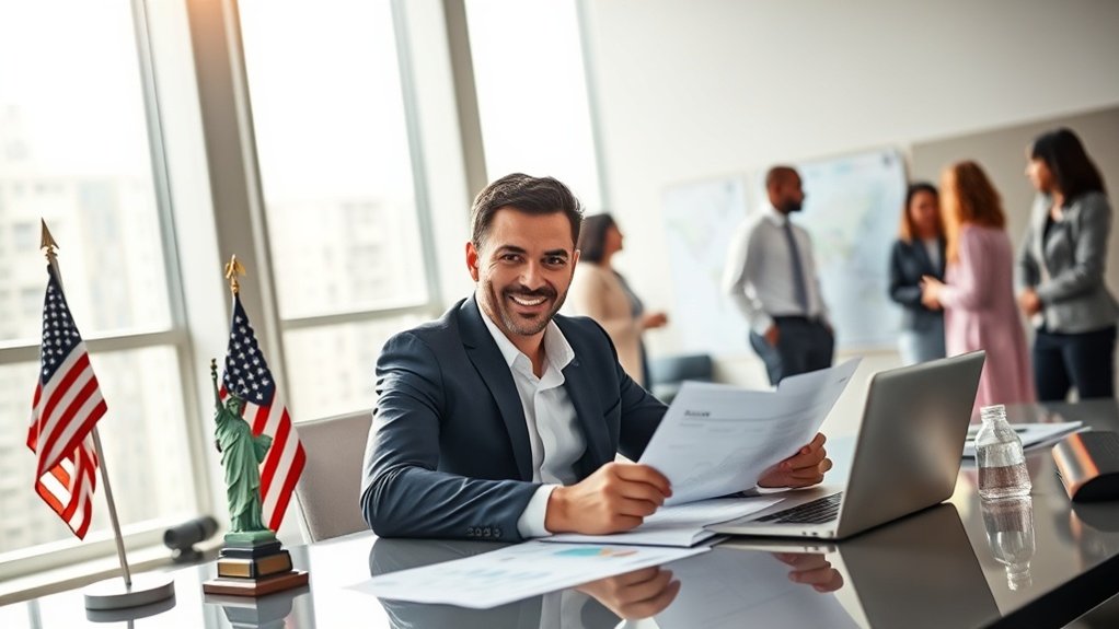 crescimento empresarial para imigração